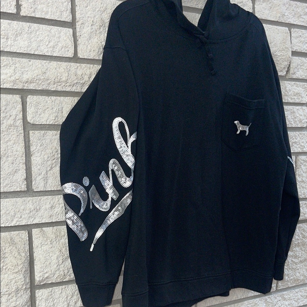 Black Hoodie by PINK Victoria's Secret - Picture 3 of 5